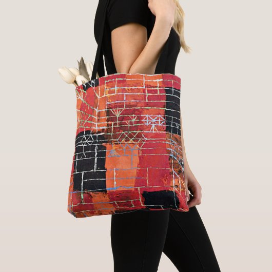 Klee - Configuratie, abstracte kunst. Tote Bag (Dichtbij)
