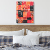 Klee - Configuratieperspectief Canvas Afdruk (Insitu (Slaapkamer))