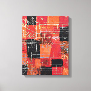 Klee - Configuratieperspectief Canvas Afdruk