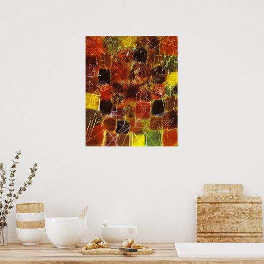 Klee - Cosmic Composition Poster (Keuken)