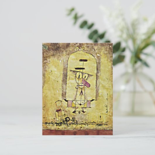 Klee - Dans dat monster naar mijn zachte lied Briefkaart (Staand voorkant)