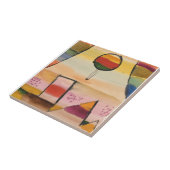 Klee - De ballon in het raam Tegeltje (Zijkant)