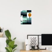 Klee - De boodschapper van de herfst Poster (Thuiskantoor)