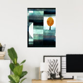 Klee - De boodschapper van de herfst Poster (Thuiskantoor)