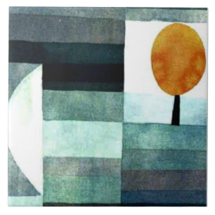 Klee - De boodschapper van de herfst Tegeltje