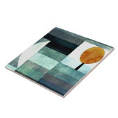 Klee - De boodschapper van de herfst Tegeltje (Zijkant)
