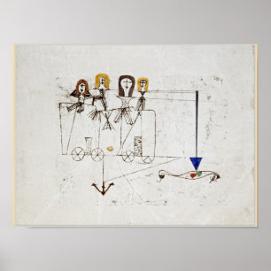 Klee - De Deugd Wagen Poster