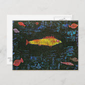 Klee - De goudvis Briefkaart (Voorkant / Achterkant)