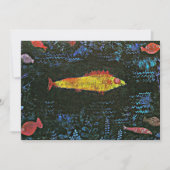 Klee - De goudvis Kaart (Voorkant)