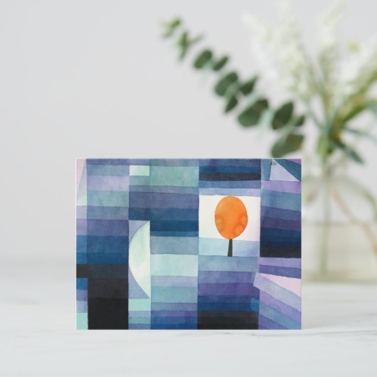 Klee - De Harbinger in het najaar Briefkaart (Staand voorkant)