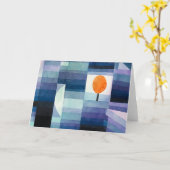 Klee - De Harbinger in het najaar Kaart (Gele Bloem)