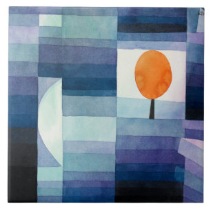 Klee - De Harbinger in het najaar Tegeltje