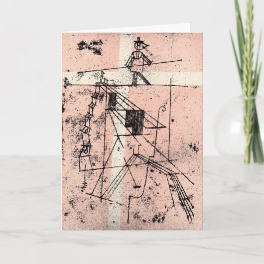 Klee - De Koorddanser Kaart (Voorkant)