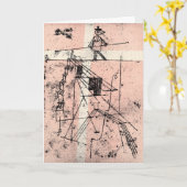 Klee - De Koorddanser Kaart (Gele Bloem)