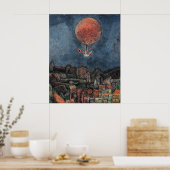 Klee - De Luchtballon Poster (Keuken)