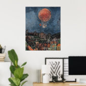 Klee - De Luchtballon Poster (Thuiskantoor)