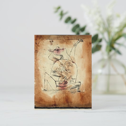 Klee - De pathos van vruchtbaarheid Briefkaart (Staand voorkant)