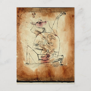 Klee - De pathos van vruchtbaarheid Briefkaart