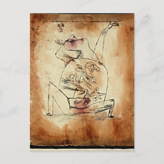 Klee - De pathos van vruchtbaarheid Briefkaart (Voorkant)