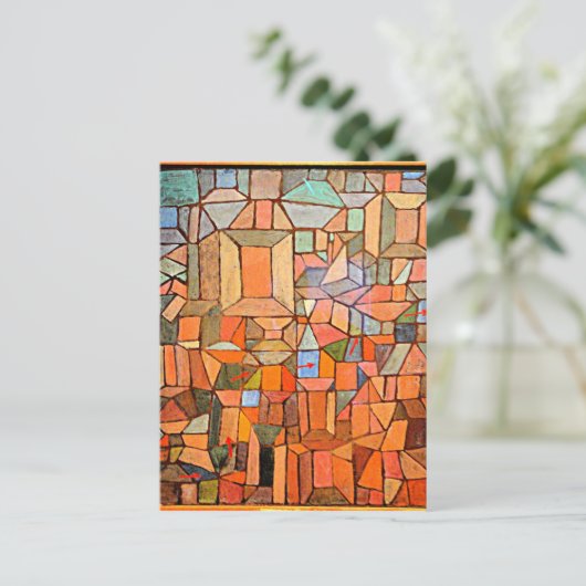 Klee - De weg naar de Citadel Briefkaart (Staand voorkant)