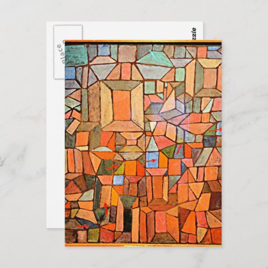 Klee - De weg naar de Citadel Briefkaart (Voorkant / Achterkant)