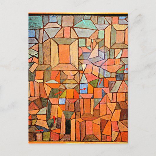 Klee - De weg naar de Citadel Briefkaart (Voorkant)