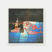 Klee - De Zeeman, Servet (Voorkant)