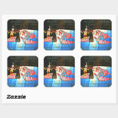 Klee - De Zeeman, Vierkante Sticker (Vel)