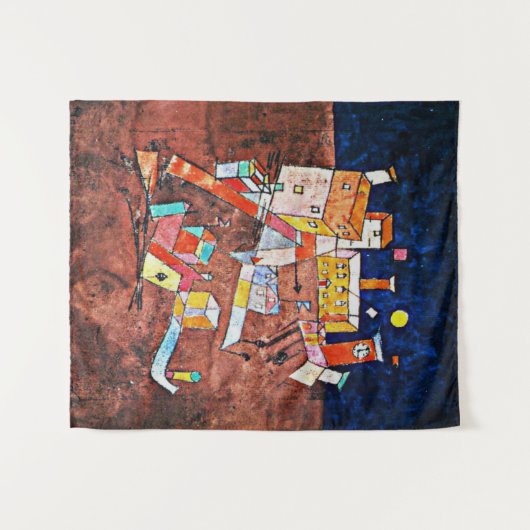 Klee - Deel van G Wandkleed (Voorkant (horizontaal))