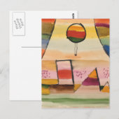 Klee - Der Ballon im Fenster Briefkaart (Voorkant / Achterkant)