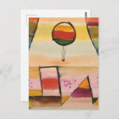 Klee - Der Ballon im Fenster Briefkaart (Voorkant / Achterkant)