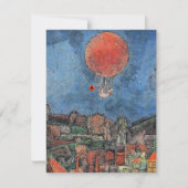Klee - Der Luft ballon Kaart (Voorkant)