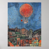 Klee - Der Luft ballon Poster (Voorkant)