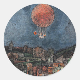 Klee - Der Luft ballon Ronde Sticker
