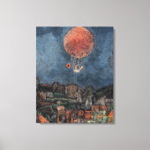 Klee - Der Luftballoon Canvas Afdruk (Voorkant)