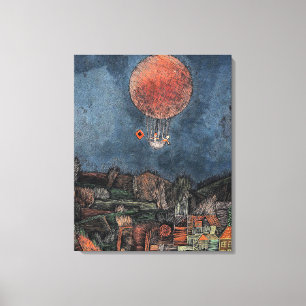 Klee - Der Luftballoon Canvas Afdruk