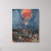 Klee - Der Luftballoon Canvas Afdruk (Voorkant)