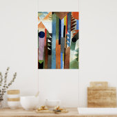 Klee - Der Wald der aus dem Samenkom stand Poster (Keuken)