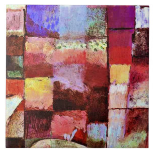 Klee - Deze ventilator wil vervagen Tegeltje