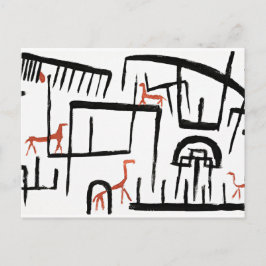 Klee - Dieren in een behuizing Briefkaart