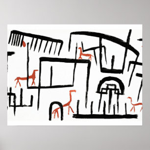 Klee - Dieren in een behuizing Poster