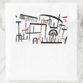 Klee - Dieren in een behuizing Rechthoekig teken Rechthoekige Sticker (Tas)