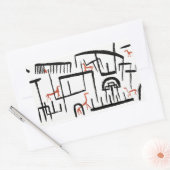 Klee - Dieren in een behuizing Rechthoekig teken Rechthoekige Sticker (Envelop)