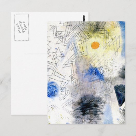 Klee - Doelstellingen in de mist Briefkaart (Voorkant / Achterkant)