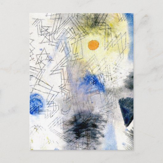 Klee - Doelstellingen in de mist Briefkaart (Voorkant)