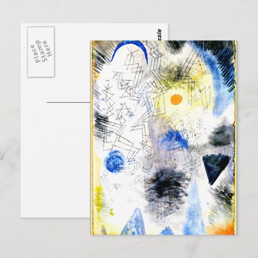 Klee - Doelstellingen in de mist Briefkaart (Voorkant / Achterkant)