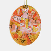 Klee - Draaiend Huis, Keramisch Ornament (Rechts)