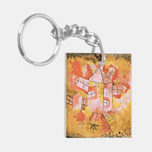 Klee - Draaiend Huis Sleutelhanger (Voorkant Links)