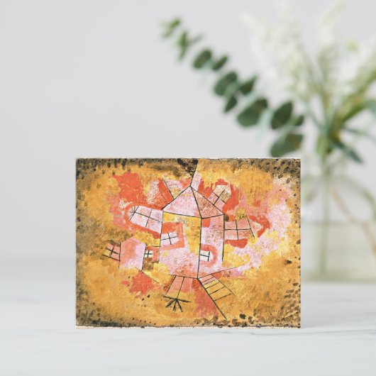 Klee - Draaihuis Briefkaart (Staand voorkant)