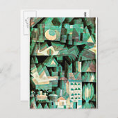 Klee - Dream City, abstracte kunst Briefkaart (Voorkant / Achterkant)